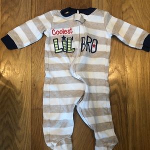 Baby boy thick cotton onesie